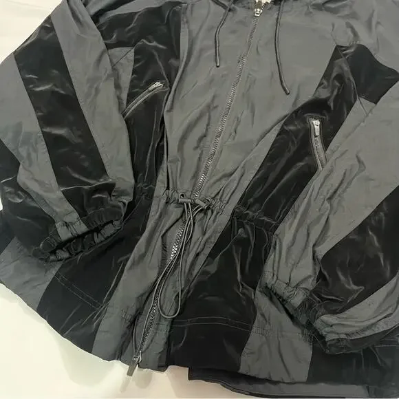 Free People Movement Morning to Midnight Jacket Full Zip Windbreaker Size Medium - Picture 5 of 14